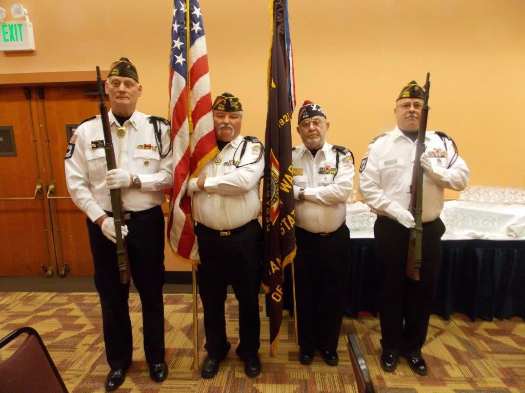 Post 3232 Color Guard at the 2016 Oregon State VFW Convention